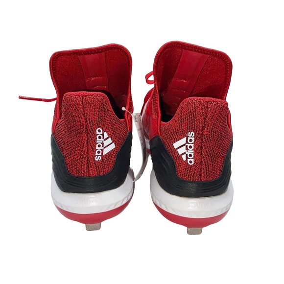 Adidas Icon Bounce Hybrid Red Baseball Cleats NWT - Picture 5 of 15